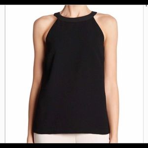 NWT Badgley Mischka black sleeveless top - 4
